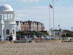 Strand von Bexhill mit dem “The De La Warr Pavilion”